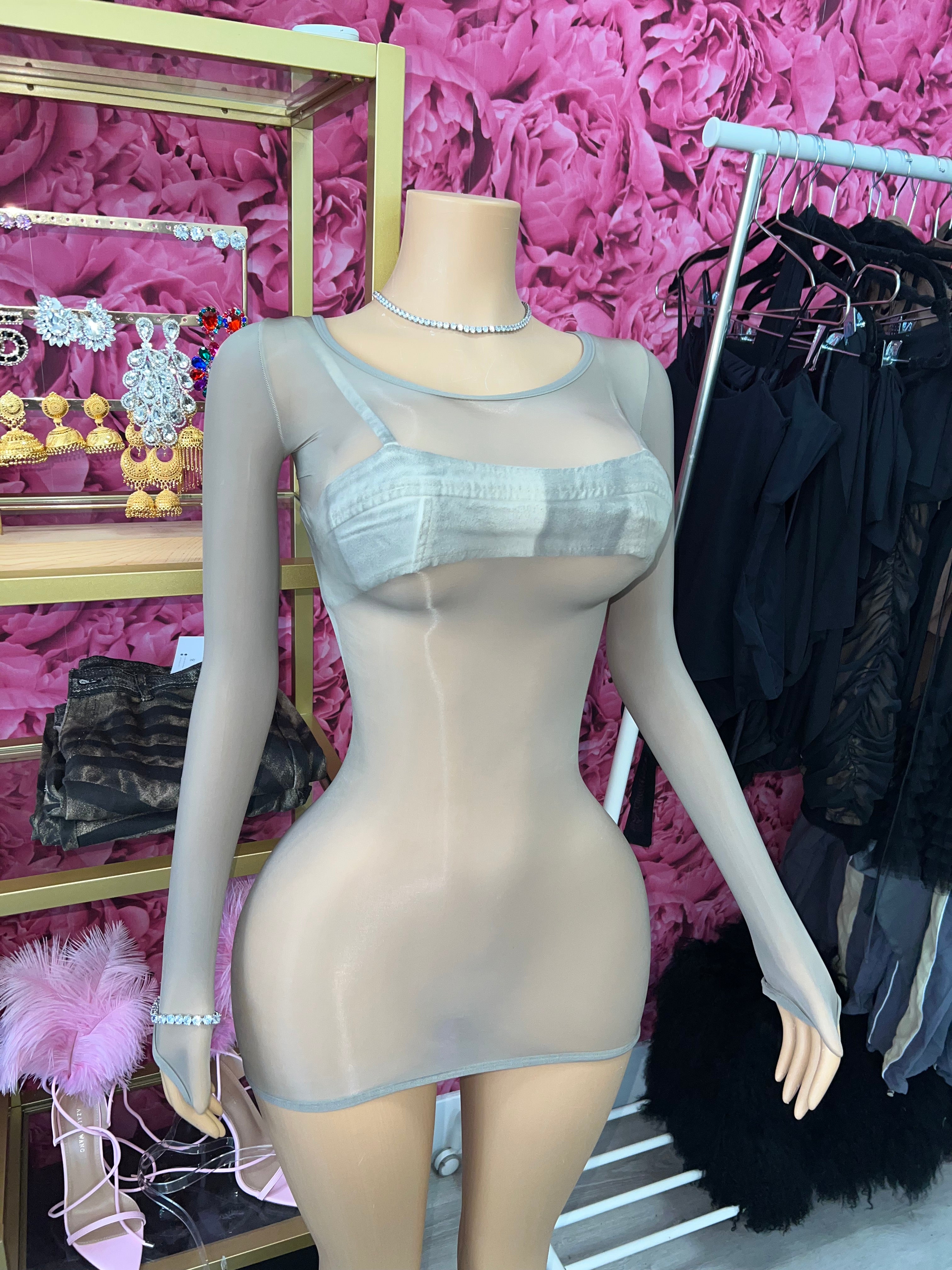 The Skinn Saturn Sculpt Dress