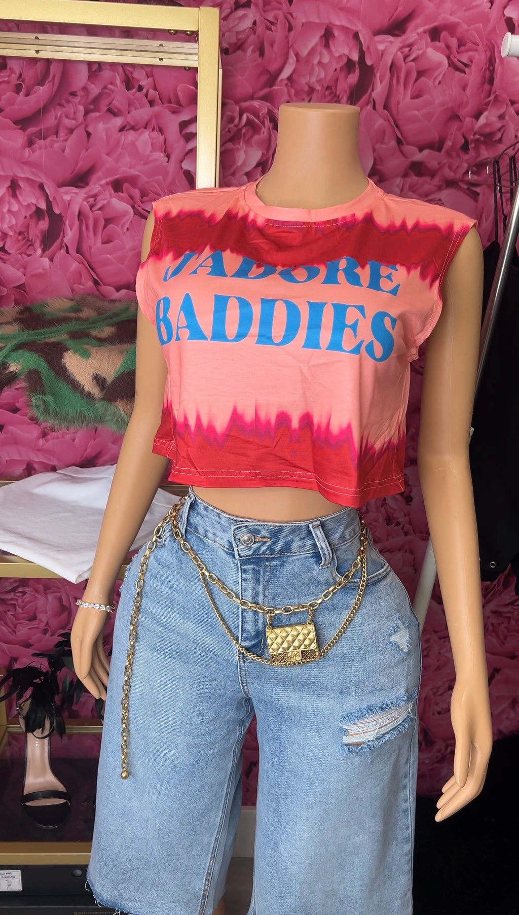 Baddies Abstract Top