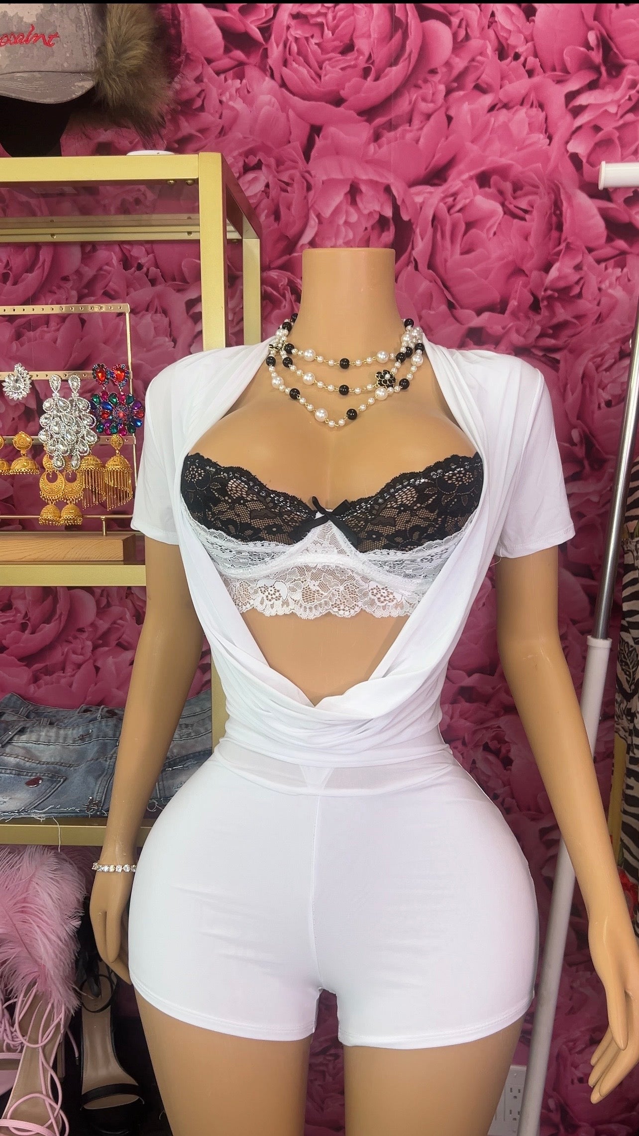 Blanco Luxx Romper